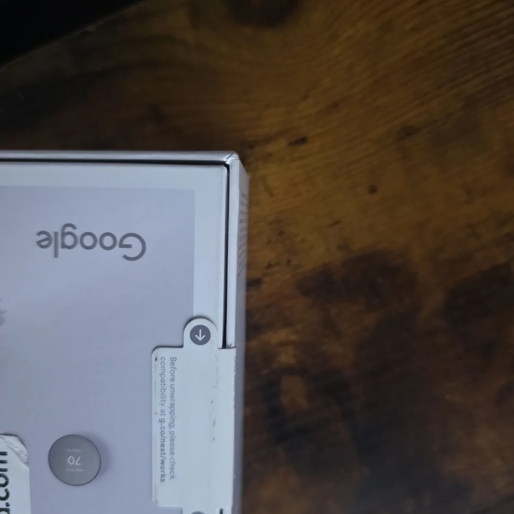 Google Thermostat in Elegant Gray